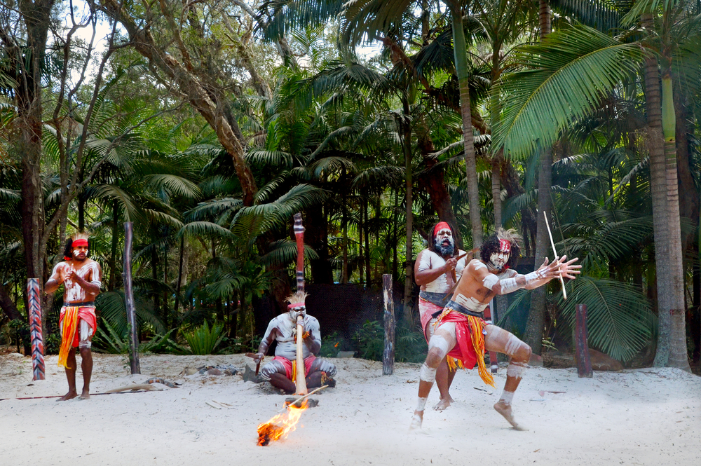 Danza aborigen en Australia