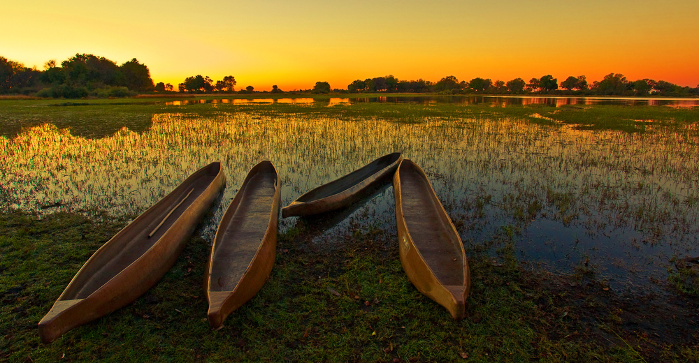 Delta del Okavango en Botsuana
