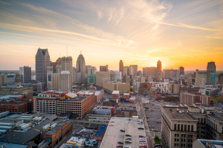 Detroit en Míchigan: una ciudad que ha resurgido