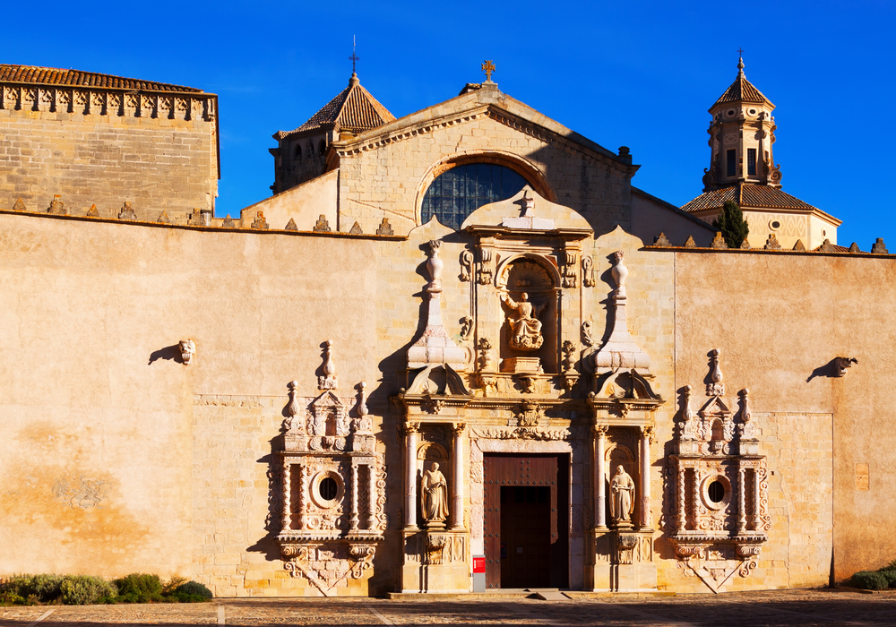 Entrada al monasterio de Poblet