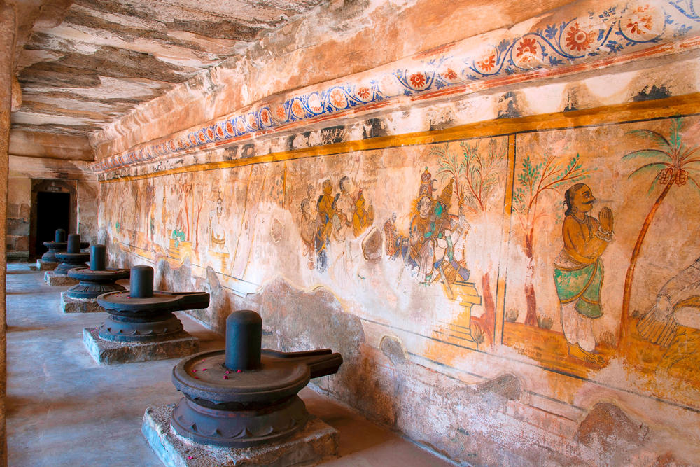 Frescos del Templo de Brihadisvara