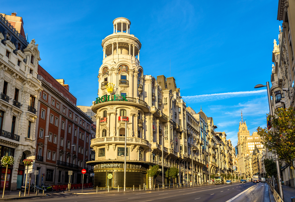 Edificio número 1 de la Gran Vía