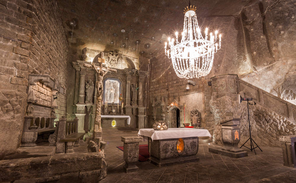 Minas de Wieliczka en Cracovia