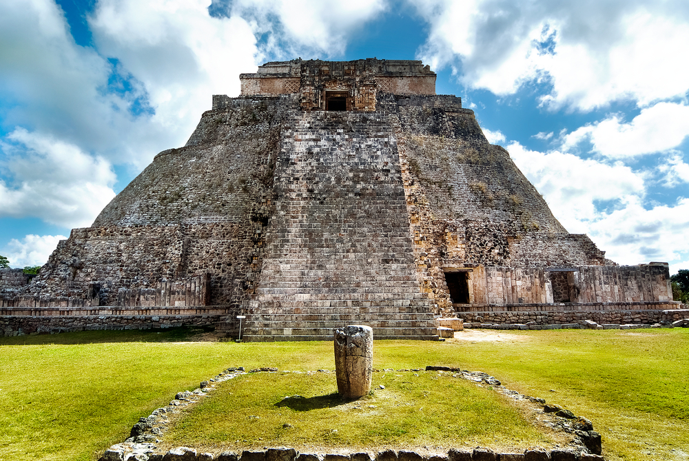 Pirámide de Adivino en Uxmal