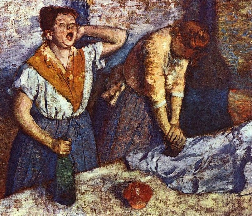 Las planchadoras de Edgar Dega