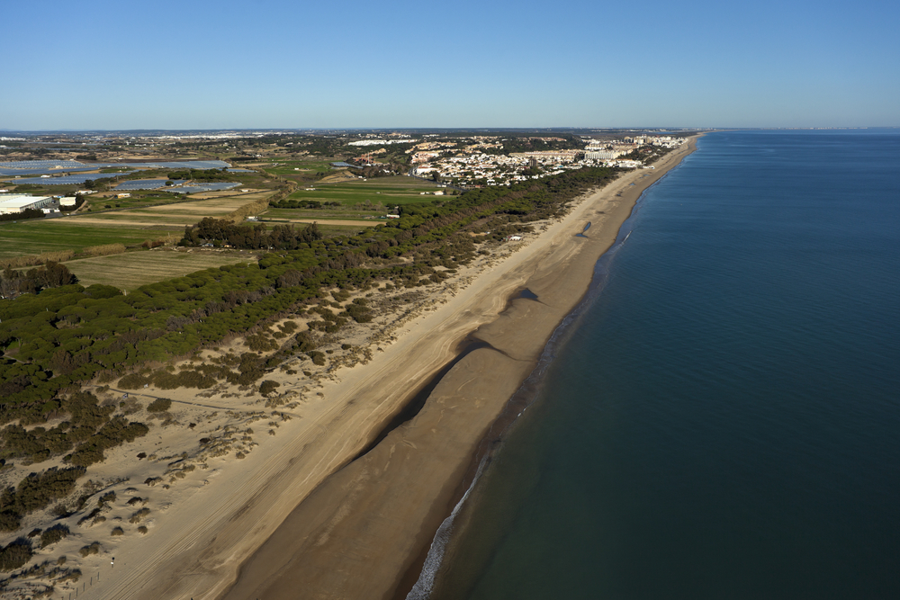 Playa de Islantilla en Huelva