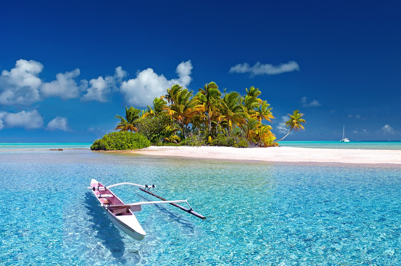 Playa de Polinesia