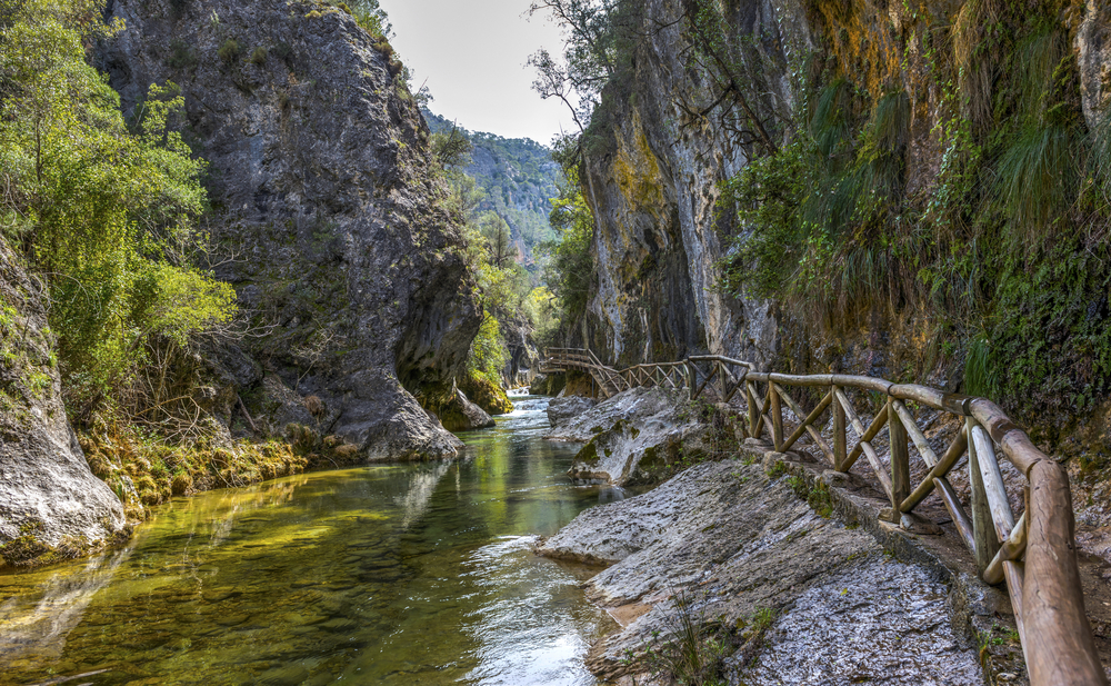 Río Borosa en el Parque Natural de la Sierra de Cazorla