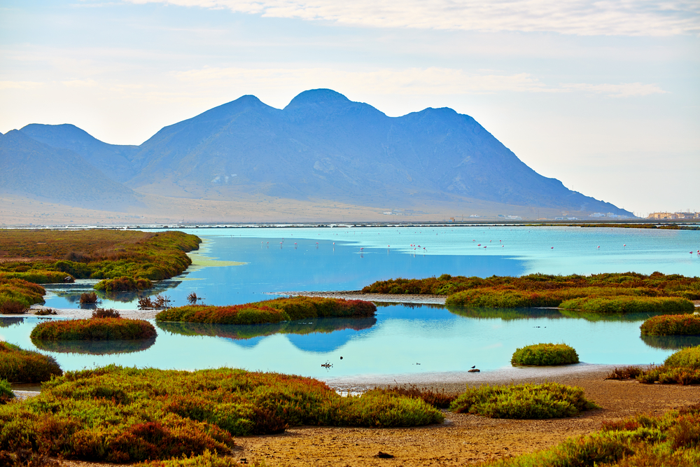 Salinas en el Parque Natural de Cabo de Gata-Níjar