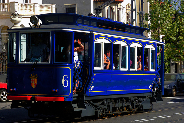 Tranvía Azul, un transporte en Barcelona
