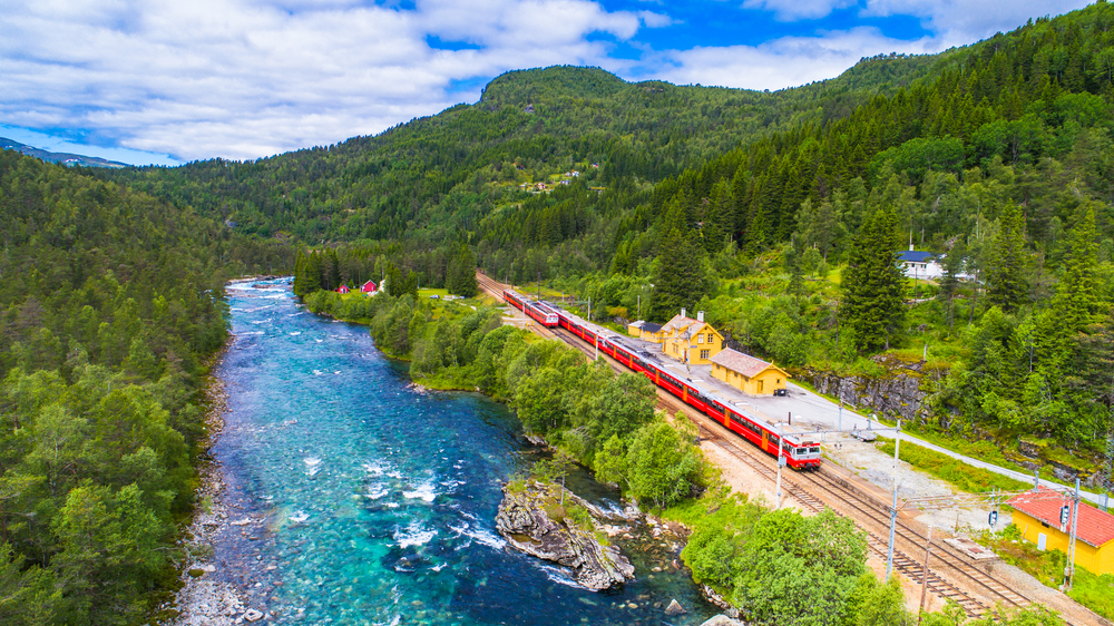 Tren Oslo-Bergen