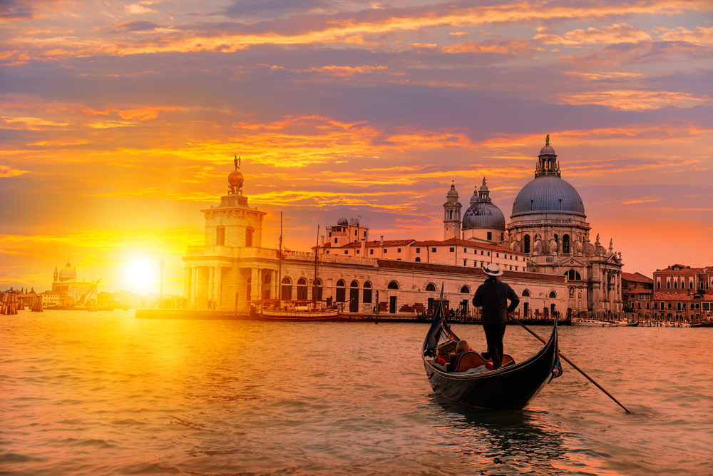 Atardecer en Venecia