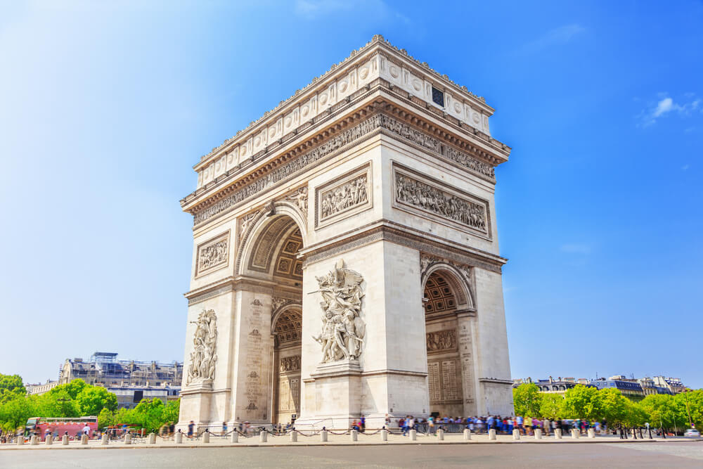 Arco del Triunfo en París