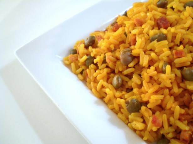 Arroz con guanules, uno de los platos típicos de Panamá