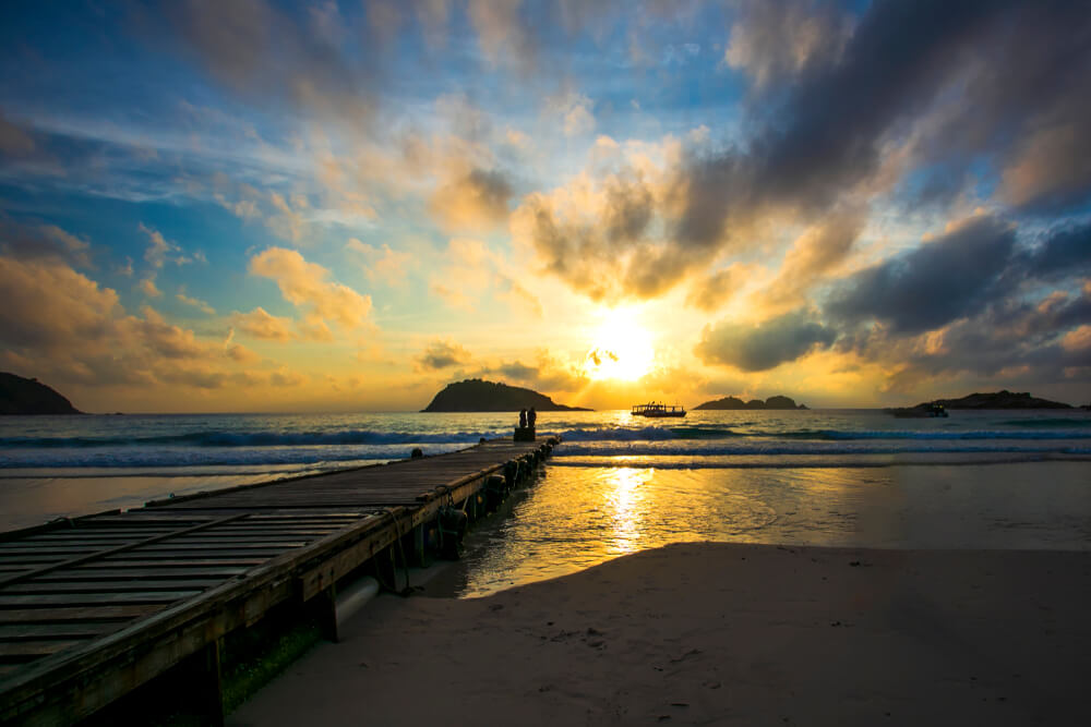 Atardecer en isla Redang
