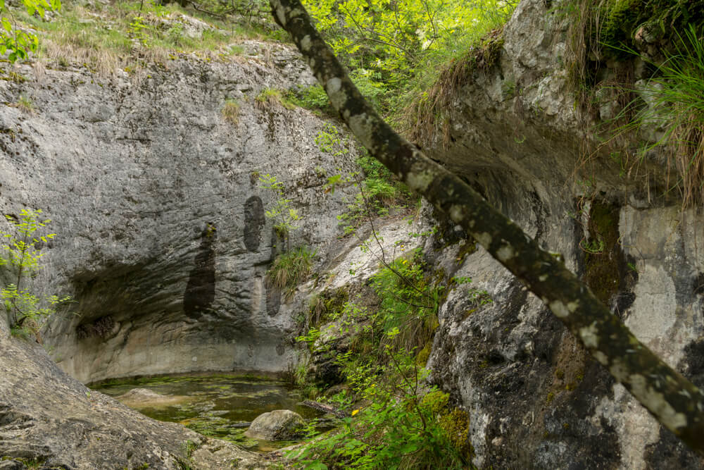 Barranco en el Lago di Garda