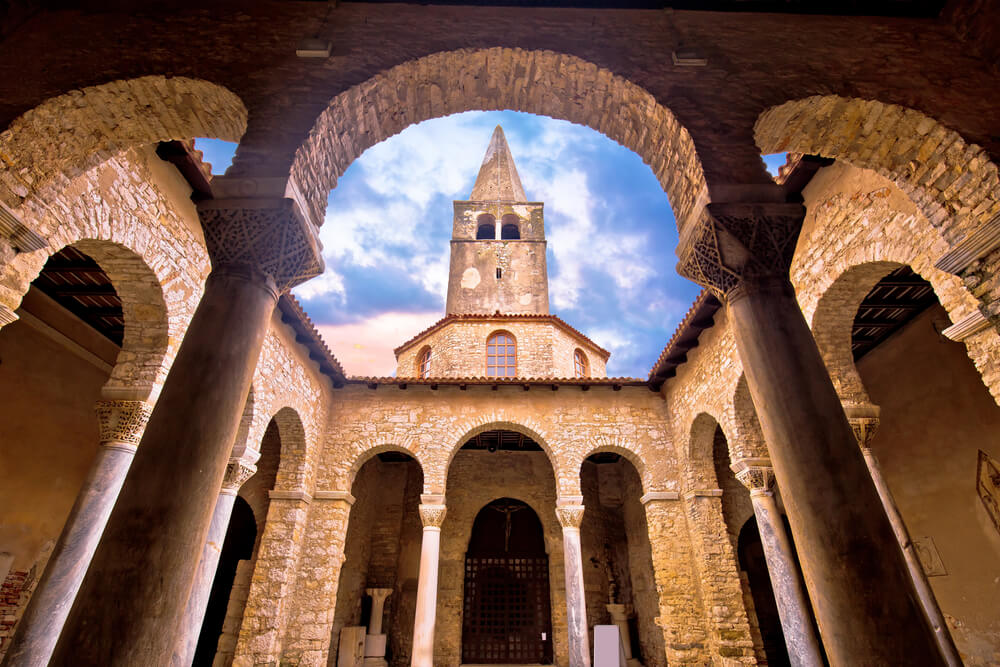 Basílica Eufrásica de Porec en Croacia