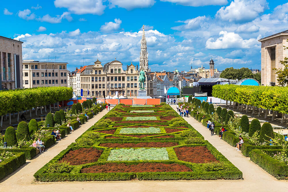 Vista de Bruselas
