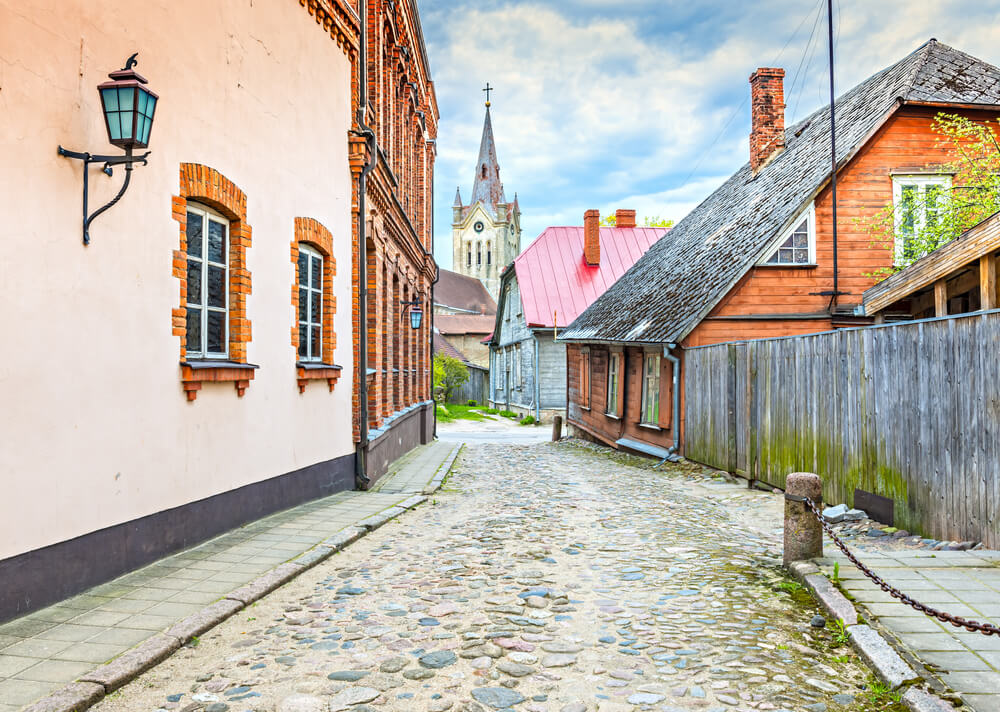 Calle de Cesis en Letonia