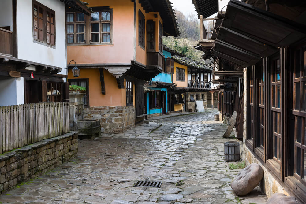 Calle de Etara en Bulgaria