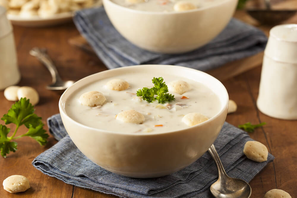 Clan Chouder, plato de la gastronomía de Estados Unidos