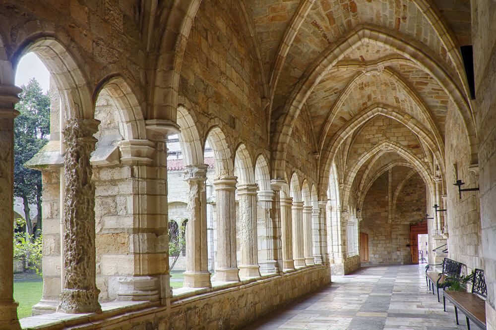 Claustro de la catedral de Santander