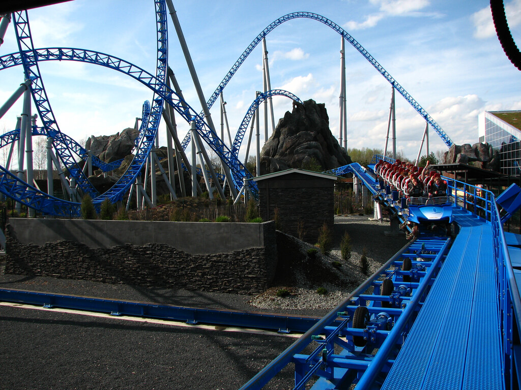 Montaña rusa en Europa Park