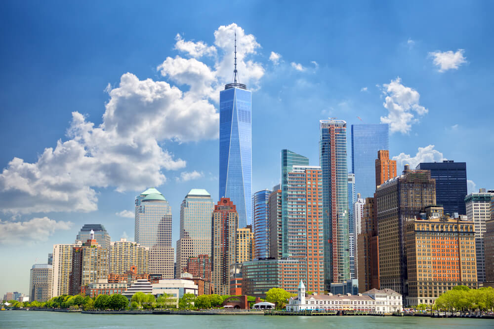 Vista de Manhattan en Nueva York
