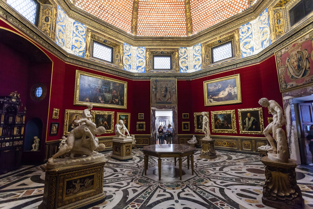 Galería Uffizi, uno de los museos de Florencia más importantes