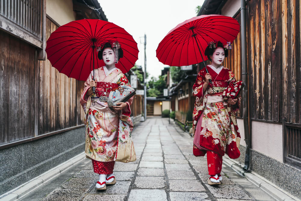 Geishas en Kioto
