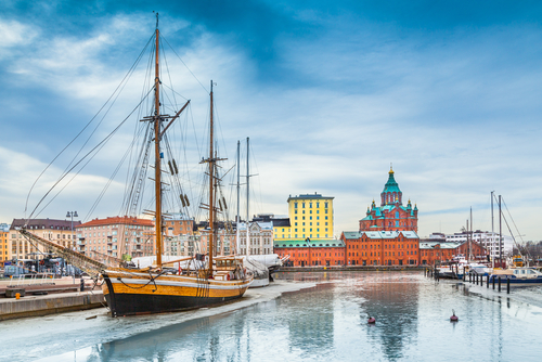 Helsinki, la capital de Finlandia a las orillas del Báltico