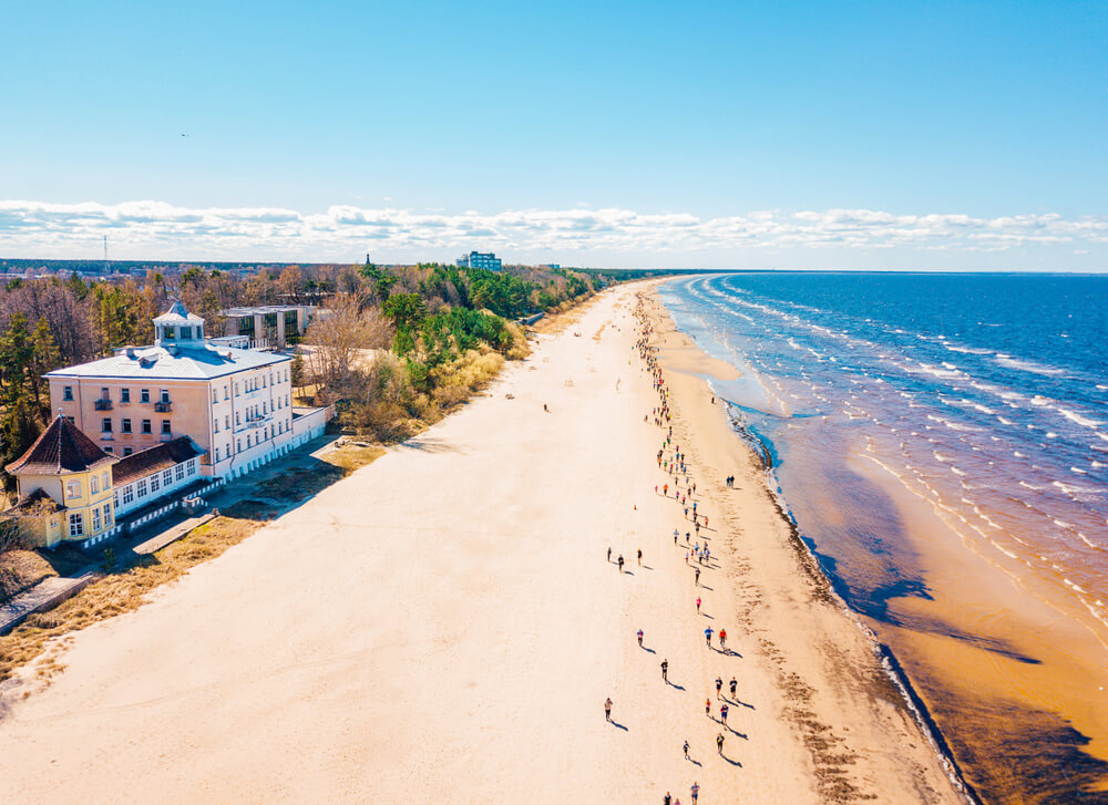 Playa de Jurmala, para disfrutar de Letonia en el verano