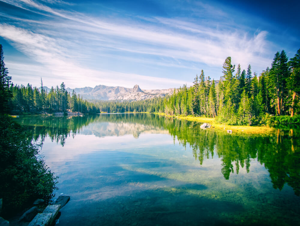 Mamoth Lakes en la Costa Oeste de Estados Unidos