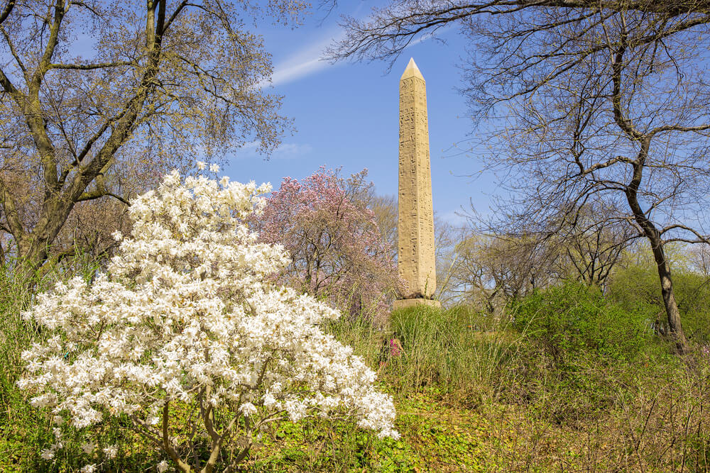 Obelisco en el Central Park de Nueva York