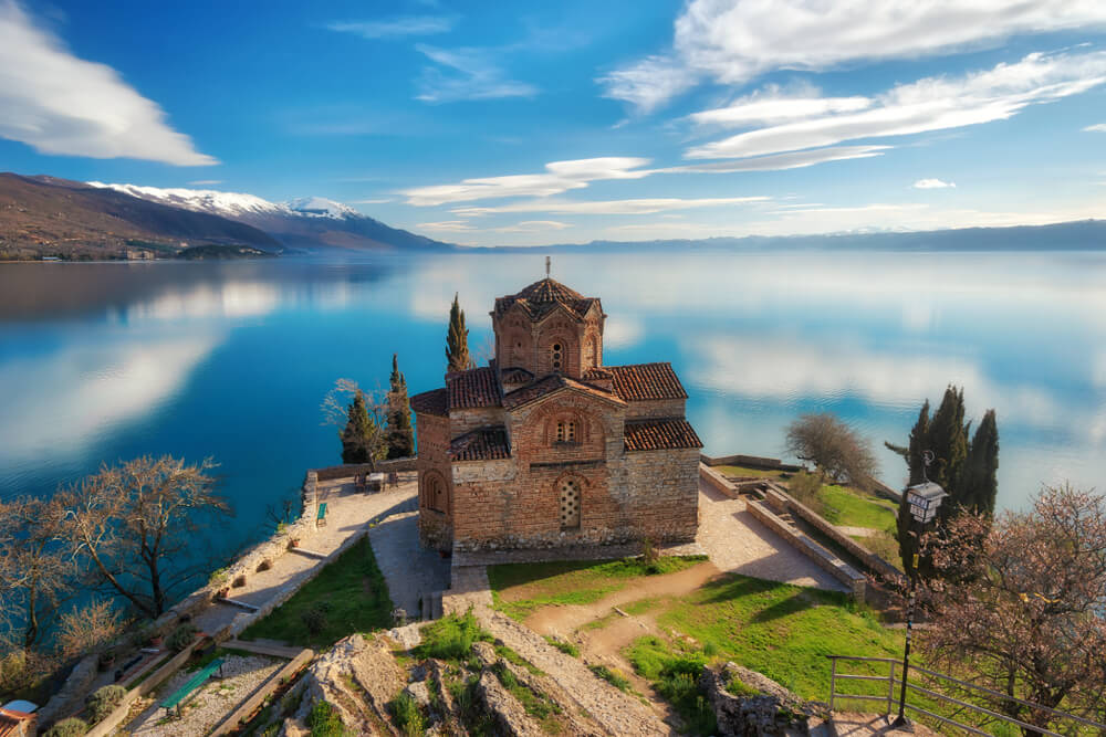 Iglesia de San Juan en Ohrid en Macedonia