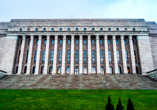 Parlamento en Helsinki