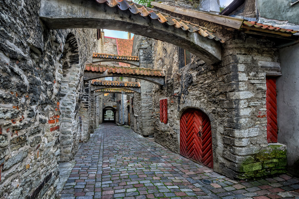 Pasaje de Santa Catalina en Tallin