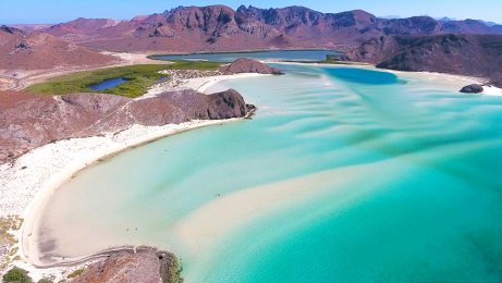Playa Balandra en México
