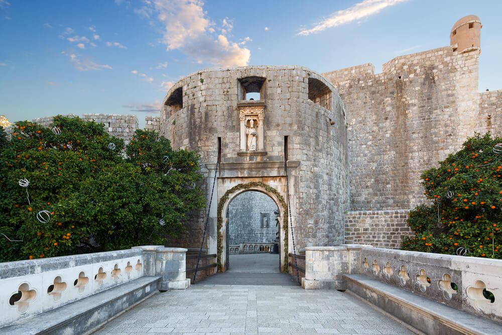 Puerta de Pile, una de las cosas que ver en Dubrovnik