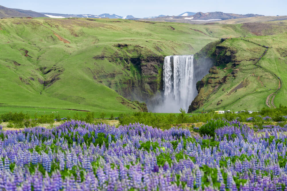 Cascada Skogafoss