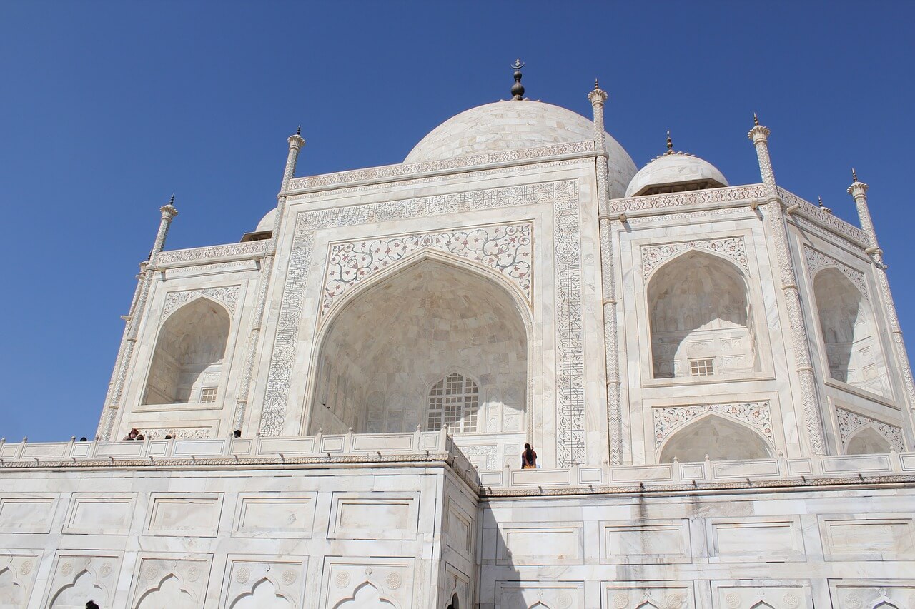 Frontal del Taj Mahal