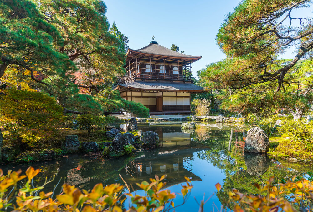 Templo Ginkakuji en Kioto