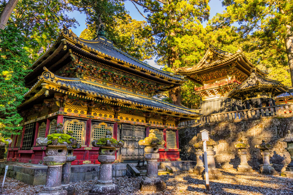 Templo en Nikko en Japón