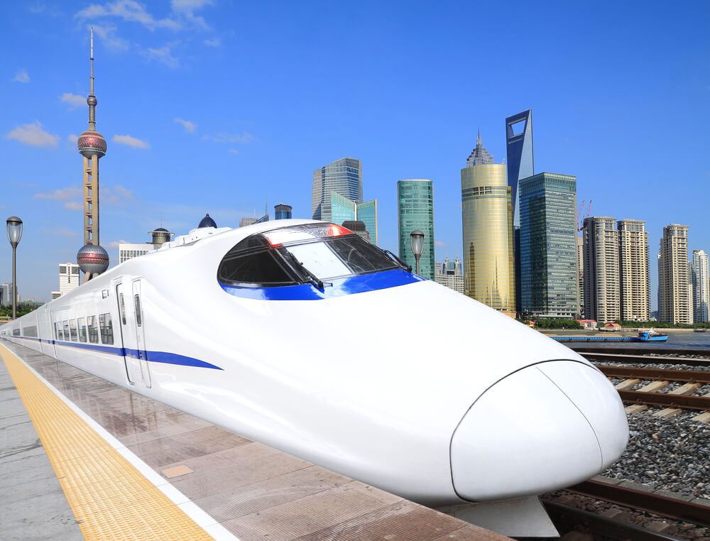 Tren de alta velocidad en Shangai