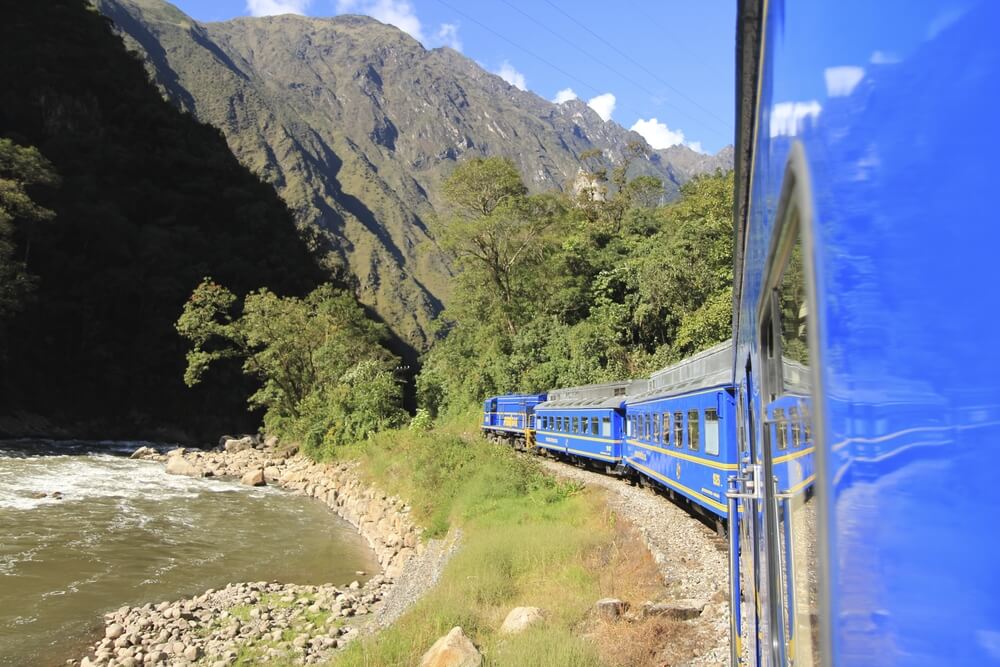 Tren de Cuzco a Machu Picchu
