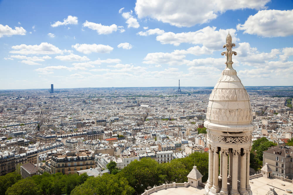 Vista desde el Sagrado Corazón en Montmartre