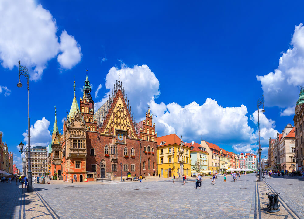 Plaza del Mercado de Wroclaw
