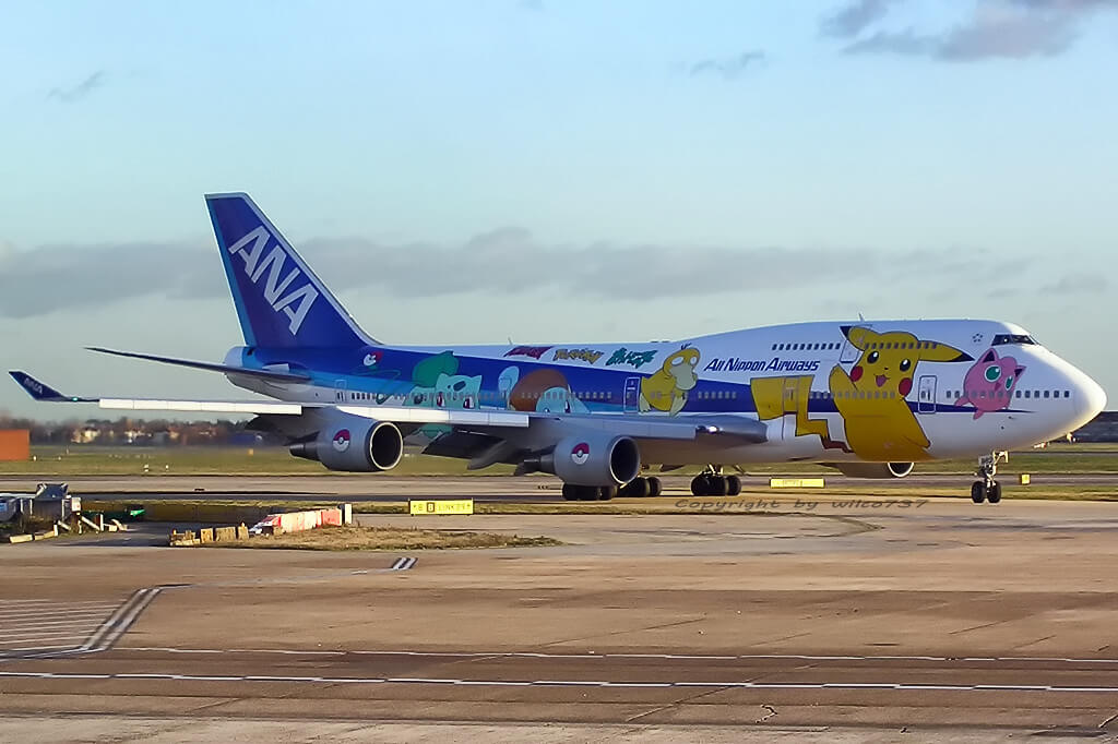 Boeing 747 de ANA, una de las mejores aerolíneas