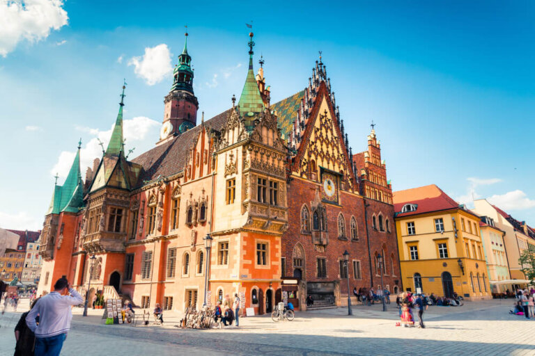 Descubre el ayuntamiento en la Rynek de Wroclaw