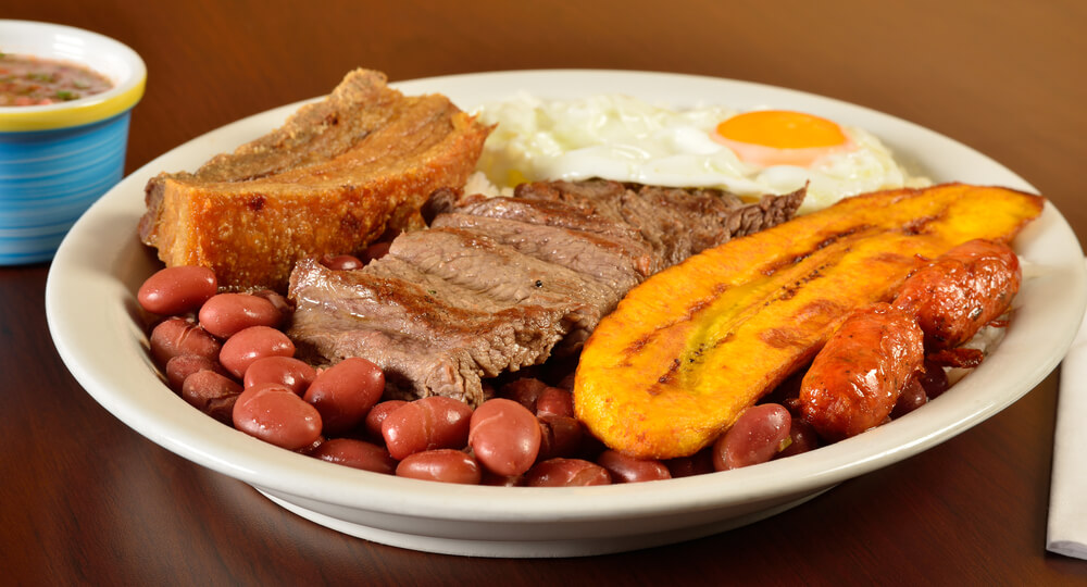 Bandeja paisa Colombia
